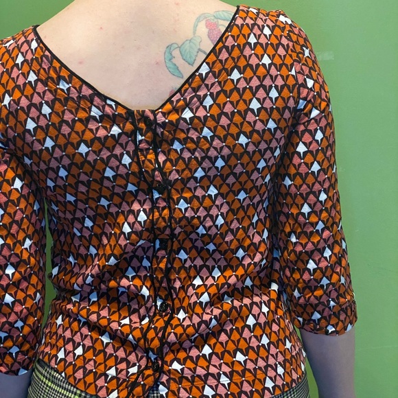 Nordic Patterned Blouse - Picture 2 of 4
